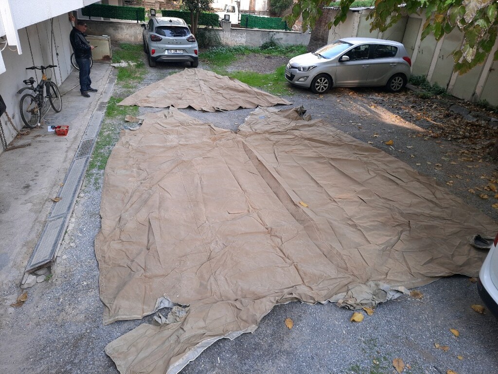 12,5m. YELKENLİ KOMPLE KAPATAN TENTE - 2