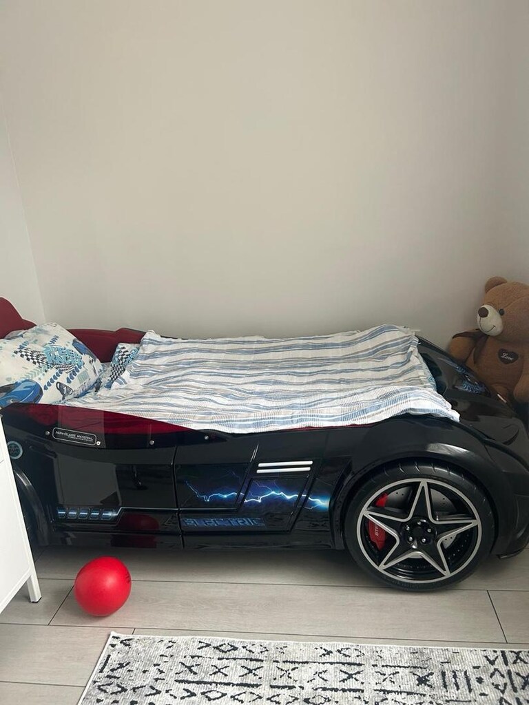 Çilek GTE Arabalı Karyola + 2. Karyola, Yatak Dahil - 3