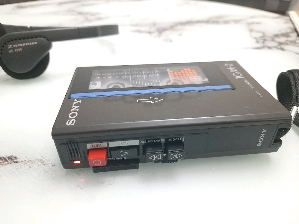 Walkman Sony TCM-2 JAPAN Kasetçalar - 4