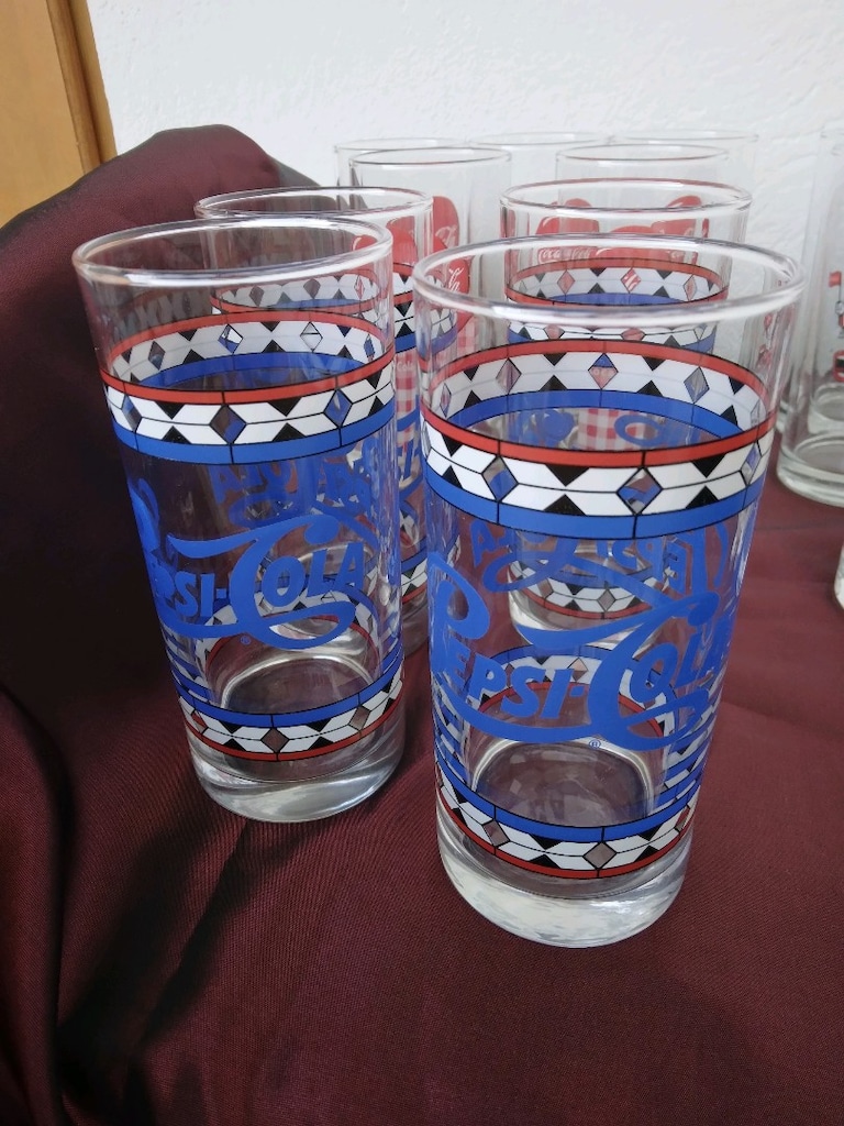 Coca-Cola - Pepsi bardak - vintage - 10