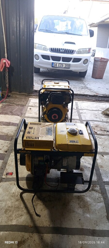 7kw dizel marşlı trafaze jeneratör bakımları yapilip teslim edilecek - 6