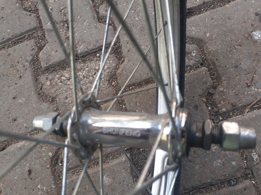 Bmx bisiklet alüminyum ön canti iç dış lastikli 20 numara - 9