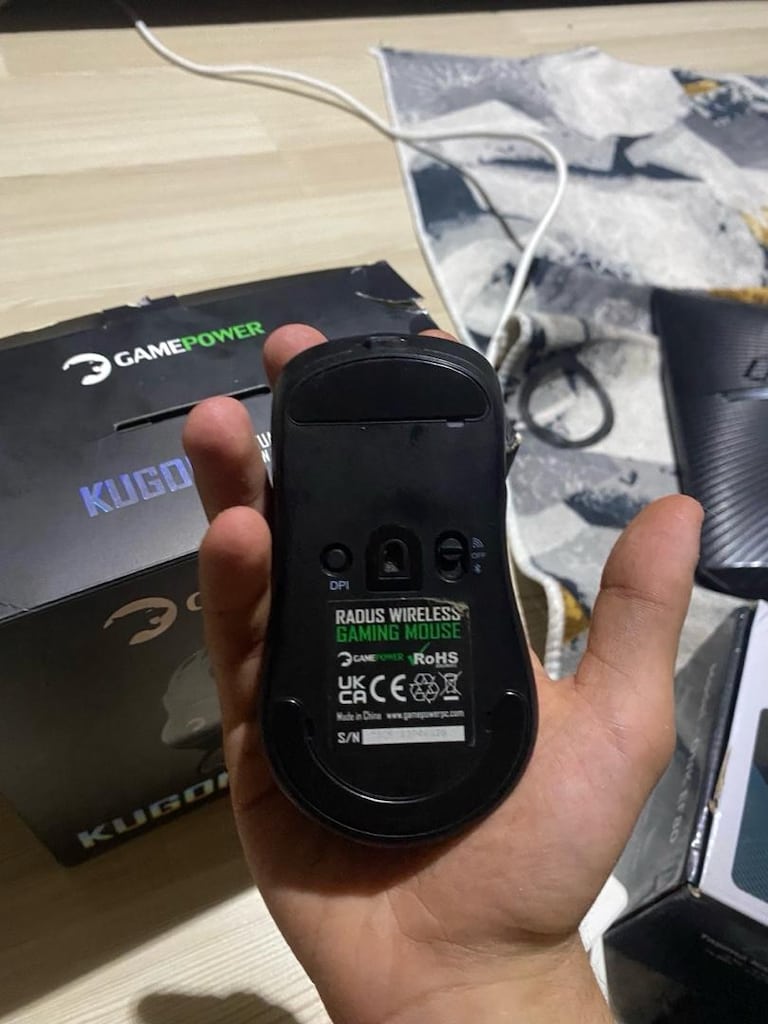 gaming oyuncu mouse ve kulaklık game - 8