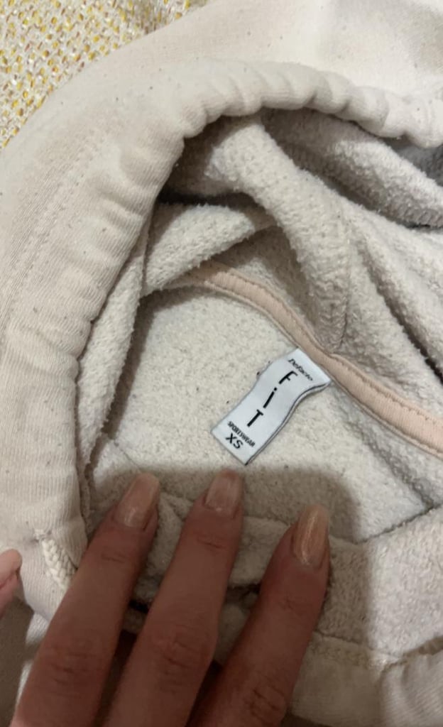 Bej Kapüşonlu Sweatshirt - 2