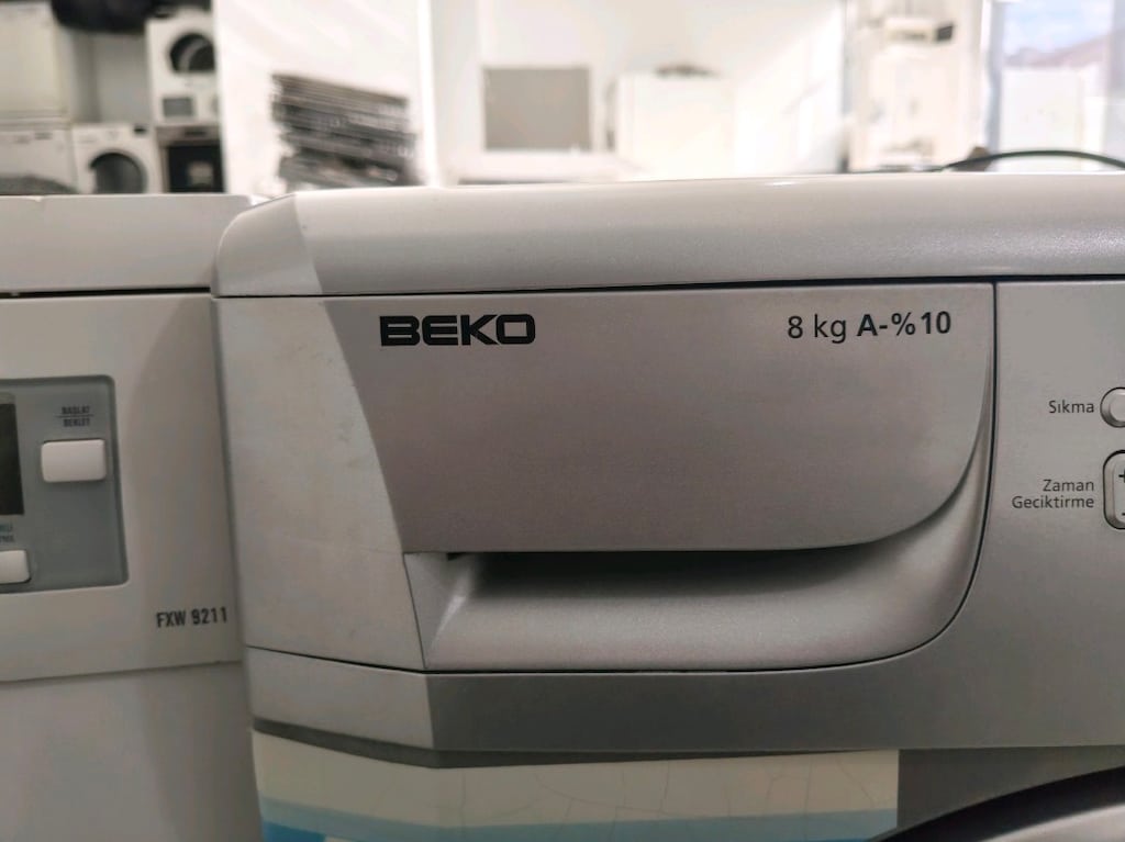 Beko gri 8 kg 1000 devir çok temiz çamaşır makinesi - 5