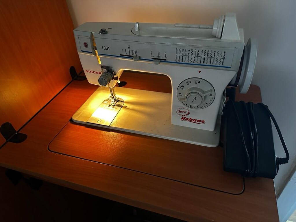 Singer Yoknaz 1301 Sandıklı Dikiş Makinesi - 5