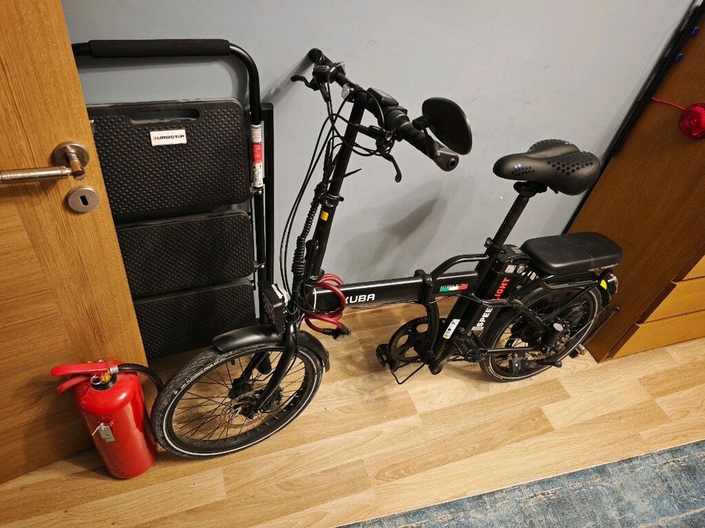 kuba speedlight elektrikli bisiklet Çift batarya full aksesuar - 2