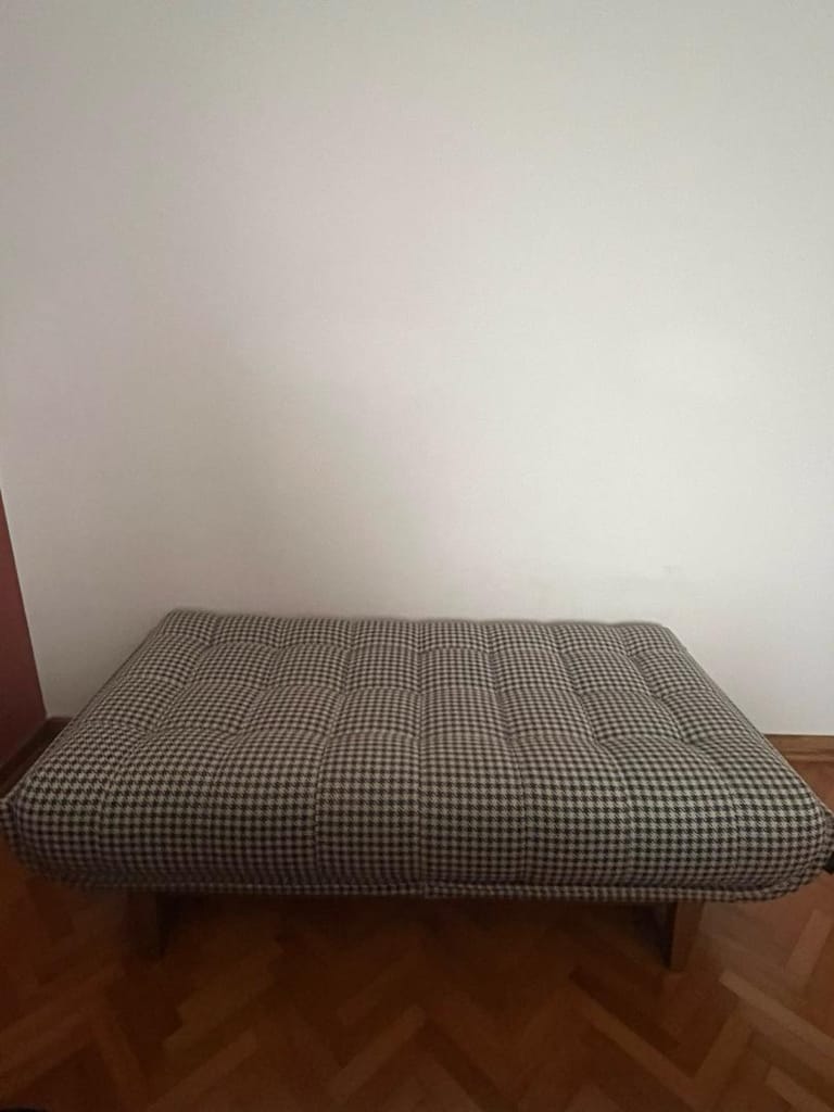 Desenli Puf 150 cm x 75 en yerden yükselik 45 - 2