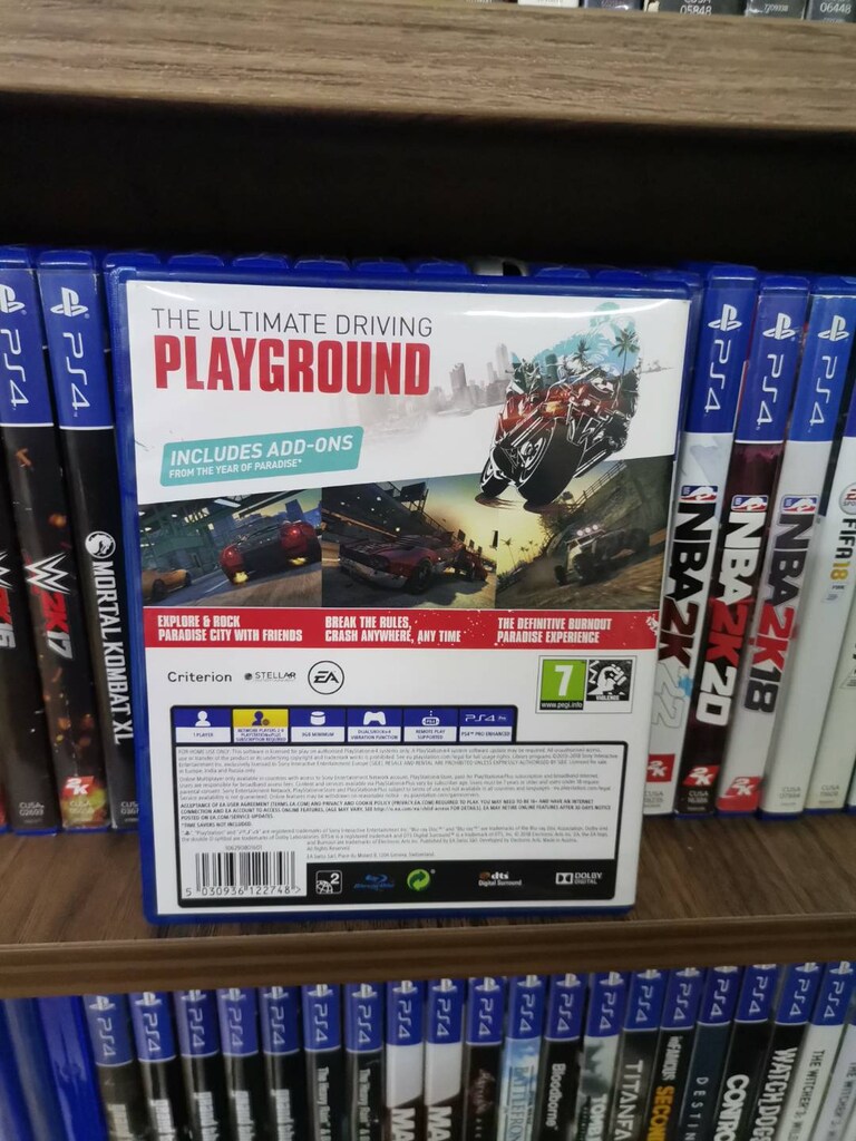 PS4 BURNOUT PARADİSE REMASTERED - 2