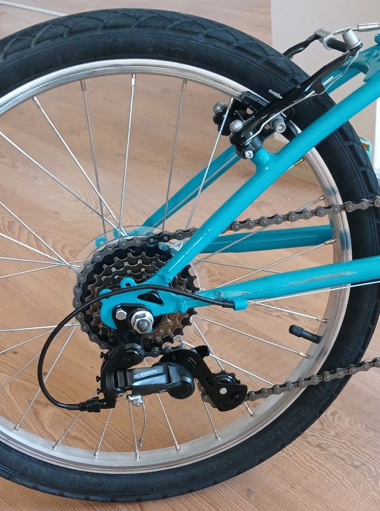 btwin çocuk bisikleti 20 jant Decathlon YENİ GİBİ Ön Sepetli de var - 5