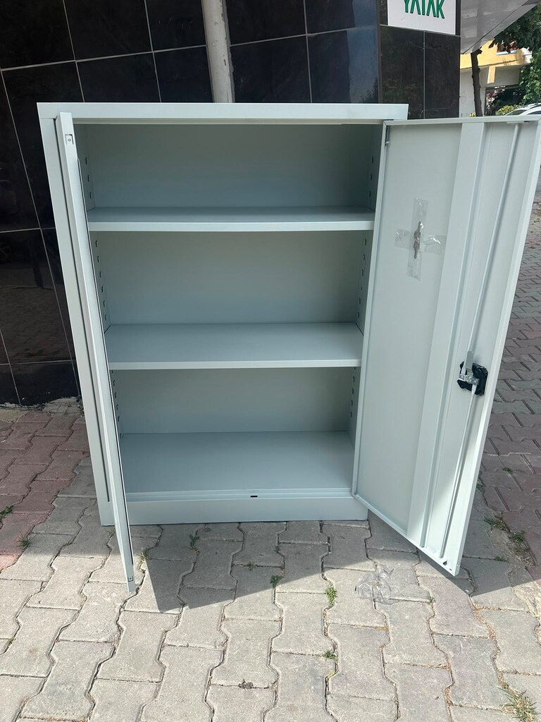 BEYAZ RENK 130 CM DOSYA EVRAK DOLABI KARGO BEDAVA - 3