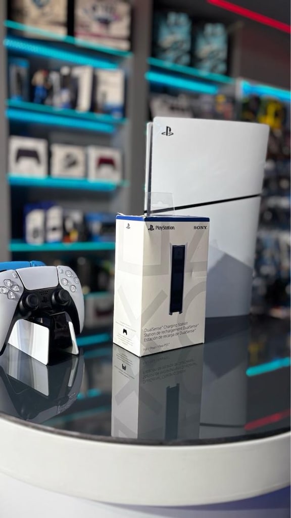 Orijinal Sony PS5 DualSense Çiftli Şarj İstasyonu - 4