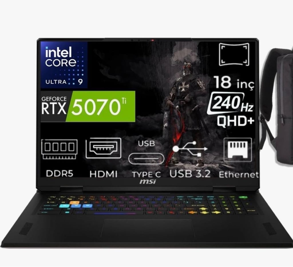 VECTOR 18 5070Ti EKRAN KARTLI ULTRA 9 islemci LISANSLI WINDOWS - 2