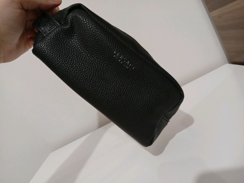 Versace Orijinal THY Business Class Yandan Tutmalı Siyah Renk Çanta - 5