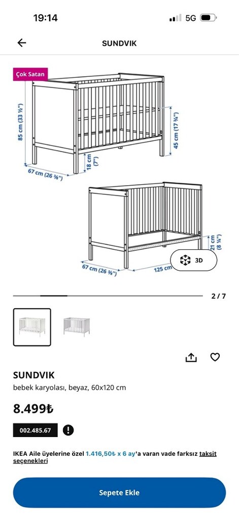 Sundvik Yatak ve Bebek Karyolası - 6