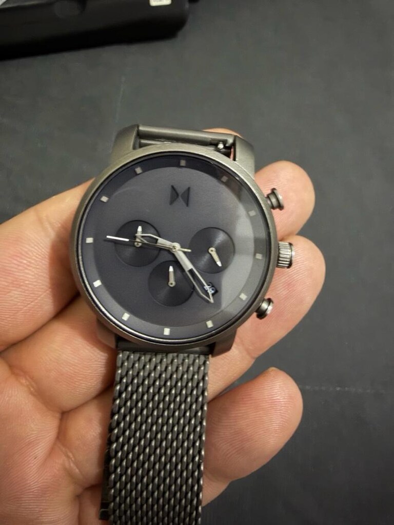 MVMT Chronograph Gunmetal Mesh Erkek Saat - 5