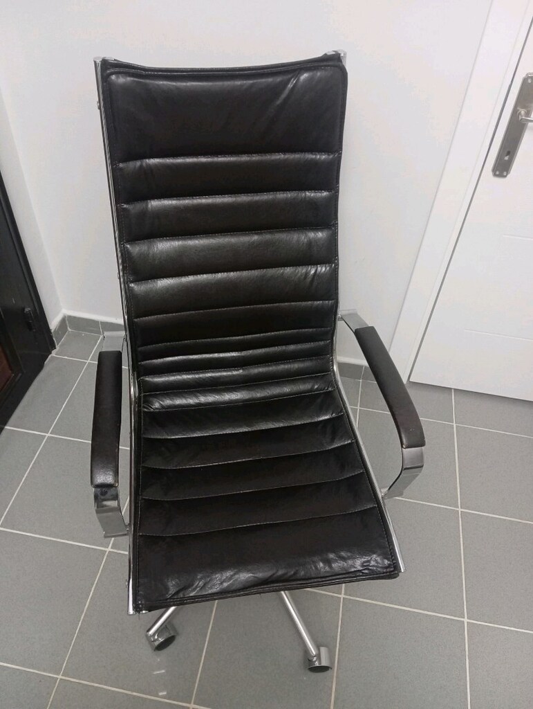 KKlasik Eames Stil Krom Ofis Koltuğu - 4