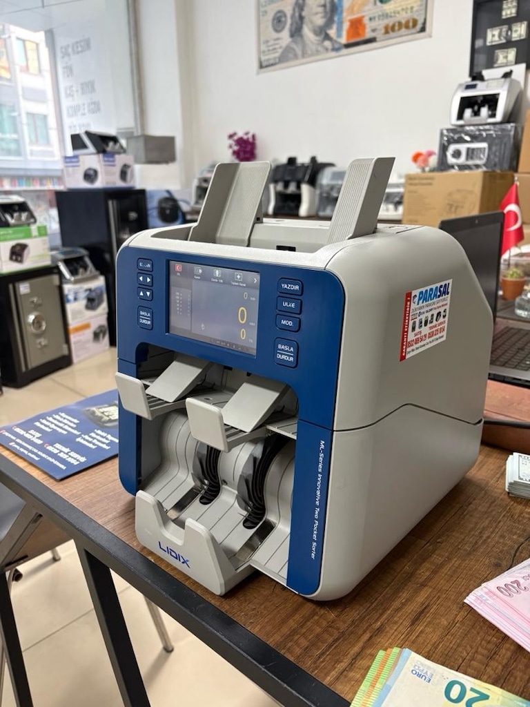 LİDİX ML-2V BANKA TIPI PROFESYONEL PARA SAYMA MAKINASI SERVİSİNDEN - 6