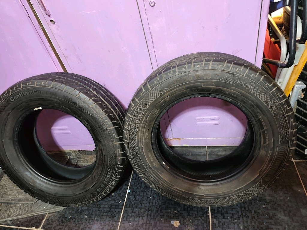 235 65 16 C continental 2 adet lastik - 8