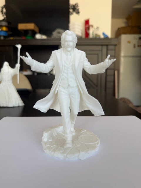 Joker model 15 CM 3D 3 Boyutlu Anime Figür Beyaz / Her Türlü Figür