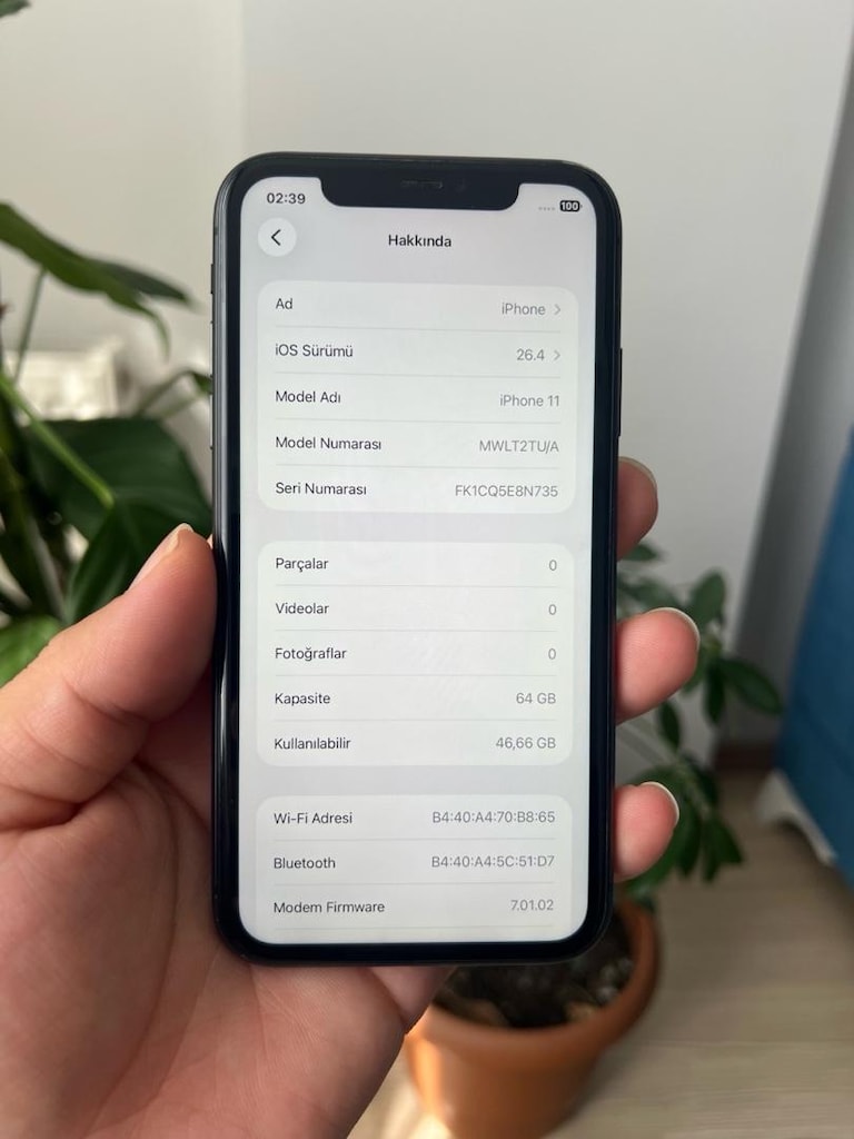 iPhone 11 64 GB % 83 Türkiye Cihazı - 4
