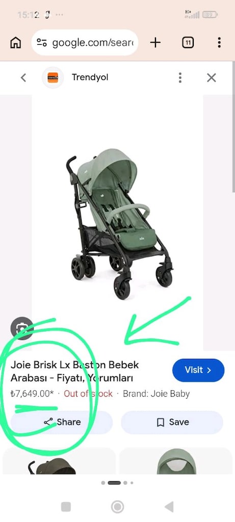 bebek arabası #baston bebek arabası - 2