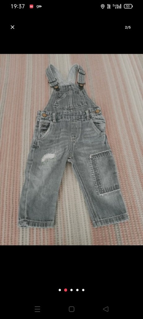 unisex ZARA 6/9 aylık bahçıvan yaz kış kullanabilirsiniz - 7