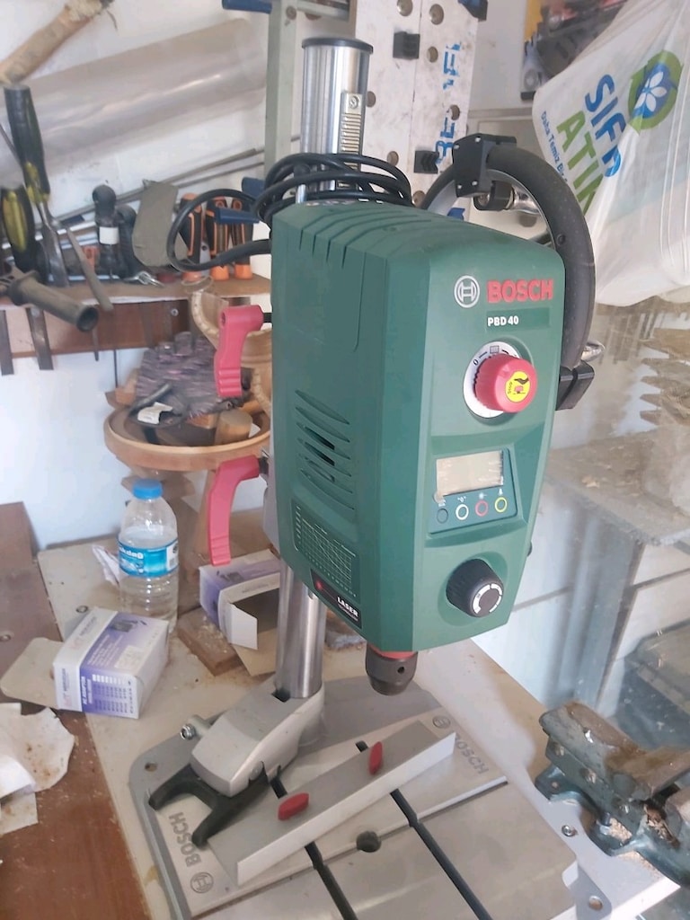 Bosch sütunlu matkap - 4