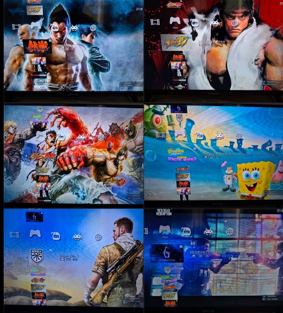 PS3 SÜPERSLİM 500 GB/2 KOL/40 OYUN/SORUNSUZ - 4