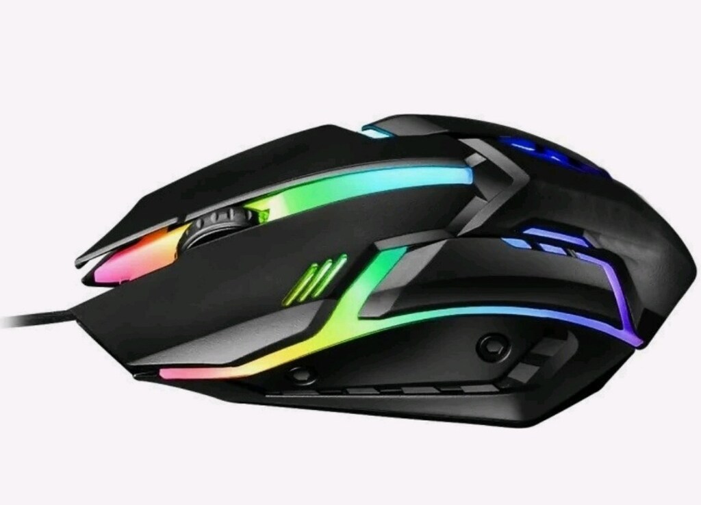 RGB klavye & mause set ışıklı sıfırdır tek fiyat telefon tutucu destek - 7