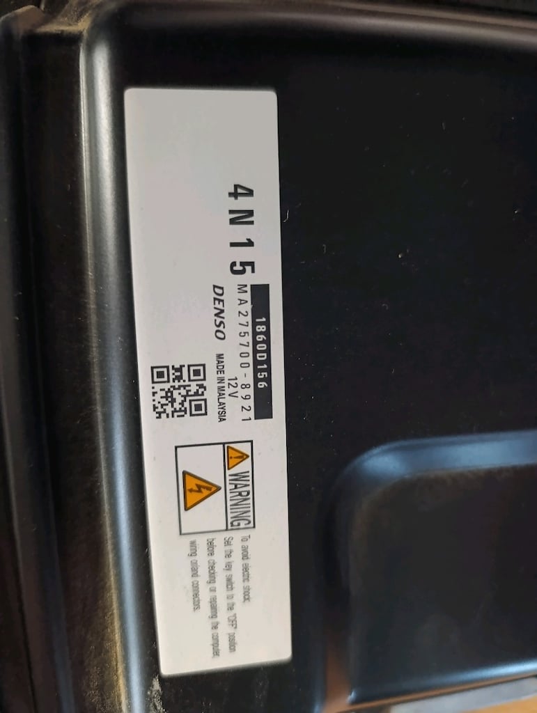 MİTSUBİSHİ L200 2.4 EURO 6 MOTOR BEYNİ 1860D156-MA275700-8921 - 2