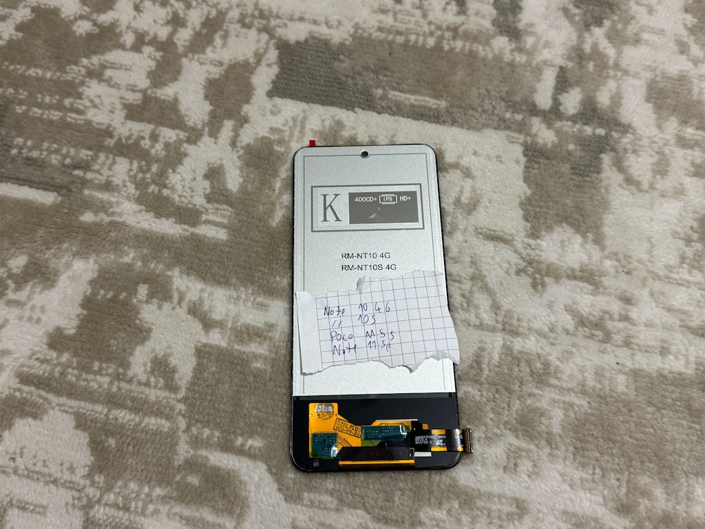 Sıfır Xiaomi Redmi Note 10, 10S İncell Ekran Ücretsiz Montaj - 2