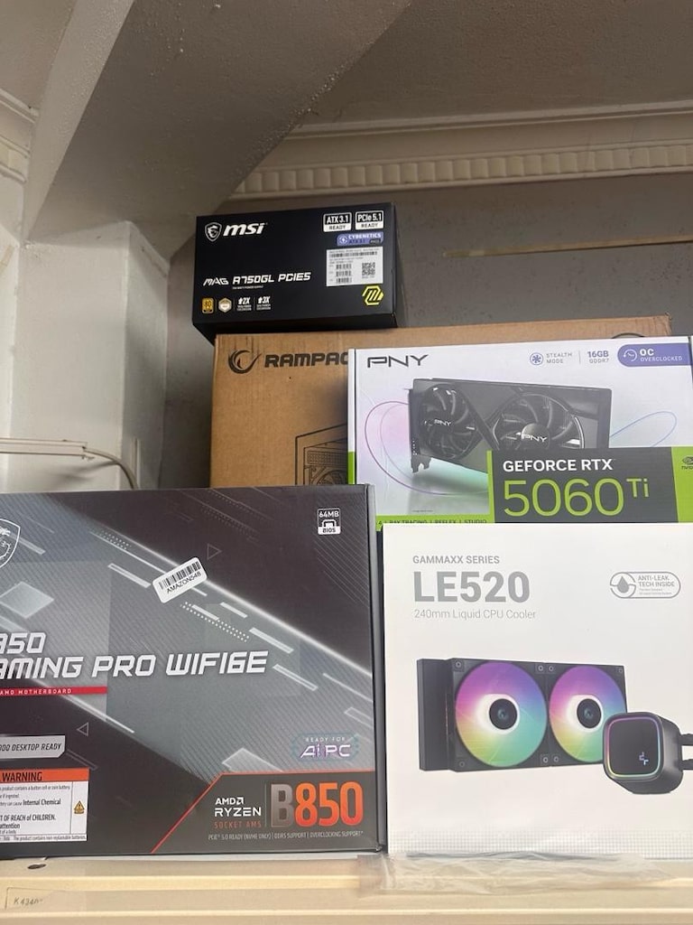 Ryzen 7500F RTX 5060 Ti 16 GB - 2