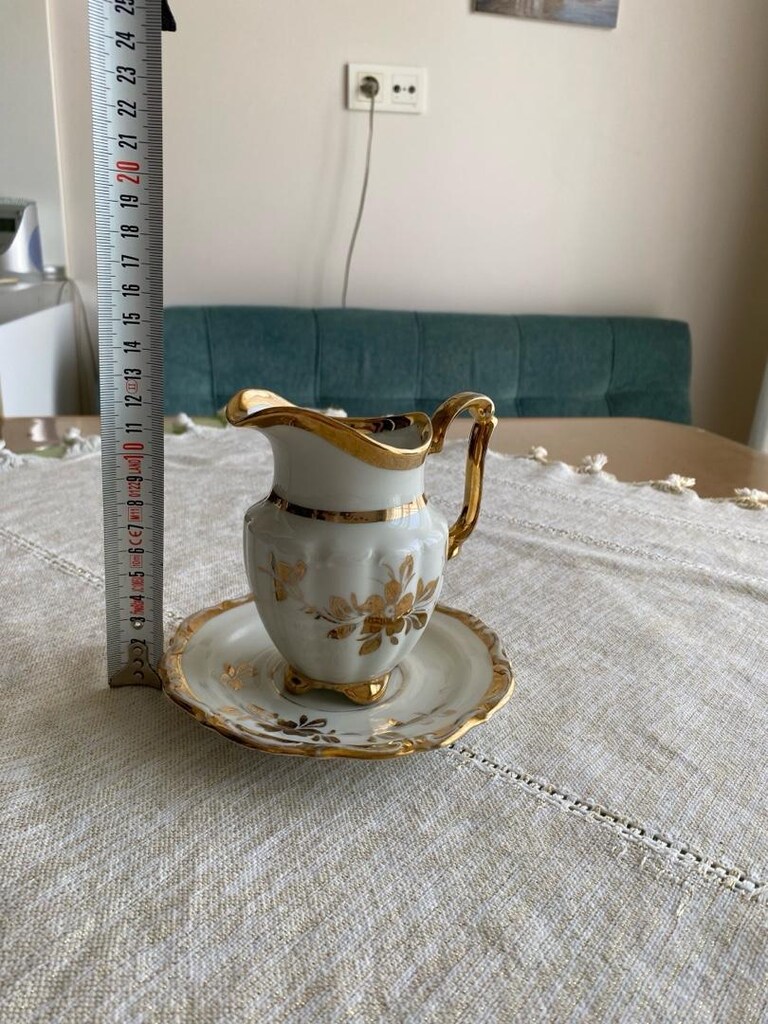VİNTAGE Polonya porselen 3 lü çay seti - 6