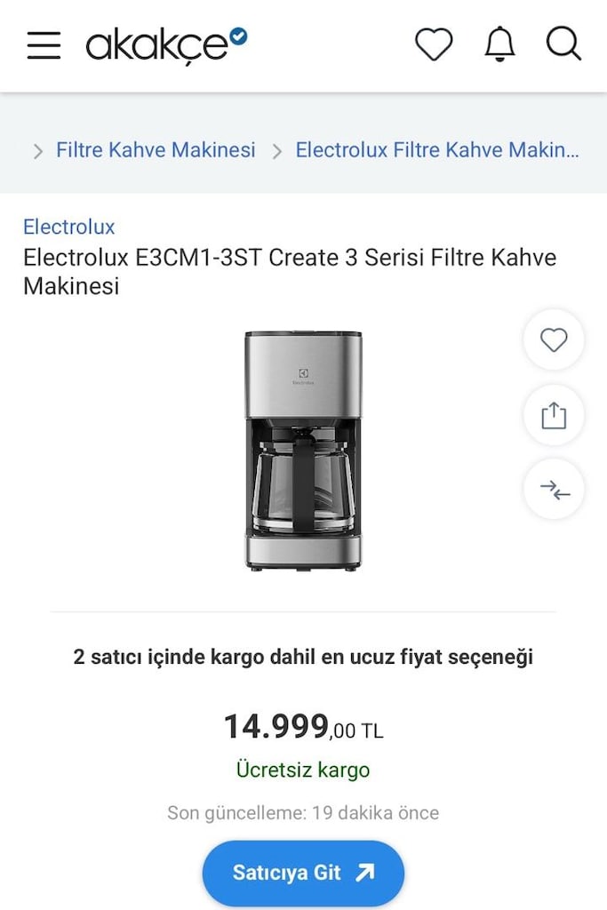 Electrolux Filtre Kahve Makinesi - 7