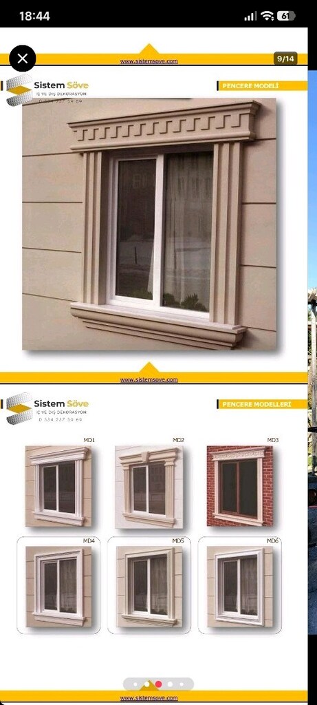 dış cephe söve ekipmanları - 9