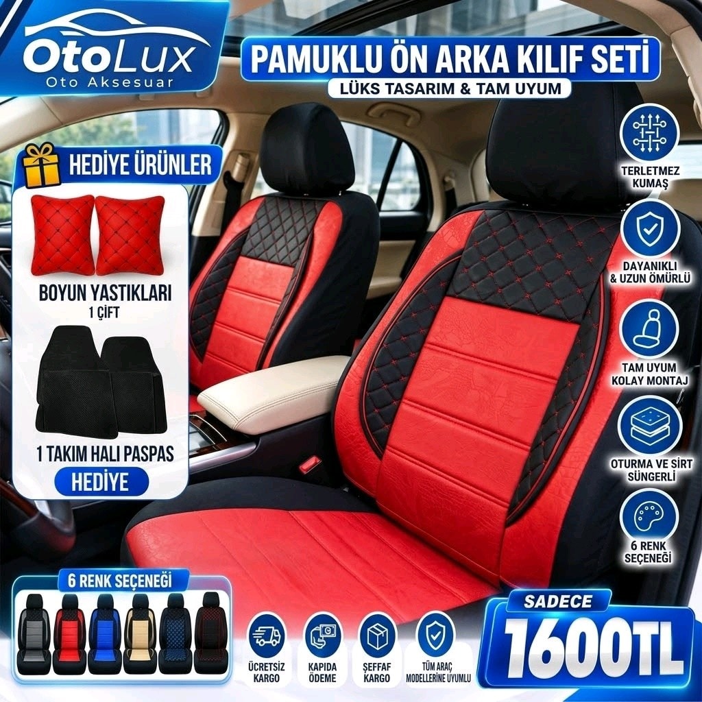 Oto Koltuk Kılıfı - Oto Branda - 6