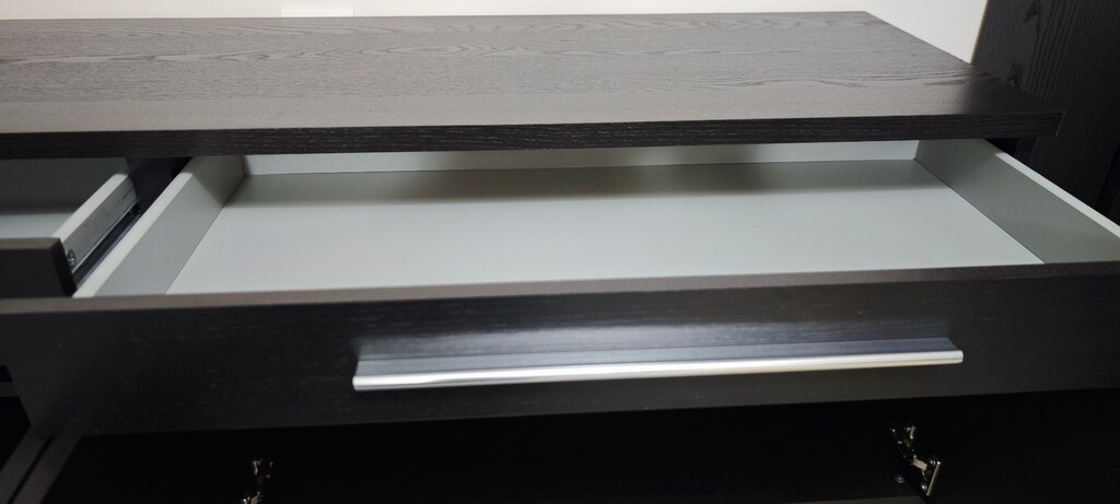 IKEA 158x40x68 Siyah konsol İzmir içi elden teslim - 7