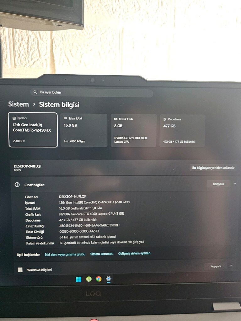 Lenovo loq laptop
