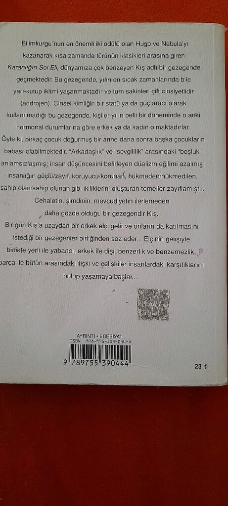KARANLIĞIN SOL ELİ, URSULA K.LE GUIN - 2