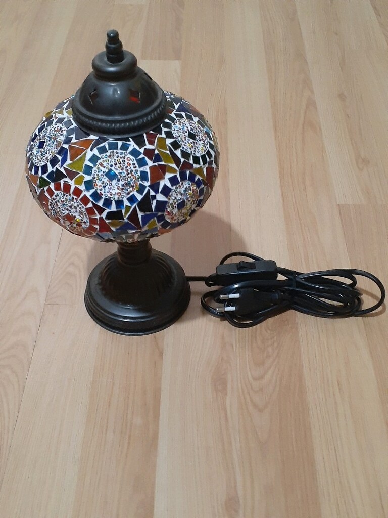 Gece lambası renkli taşlı - 3