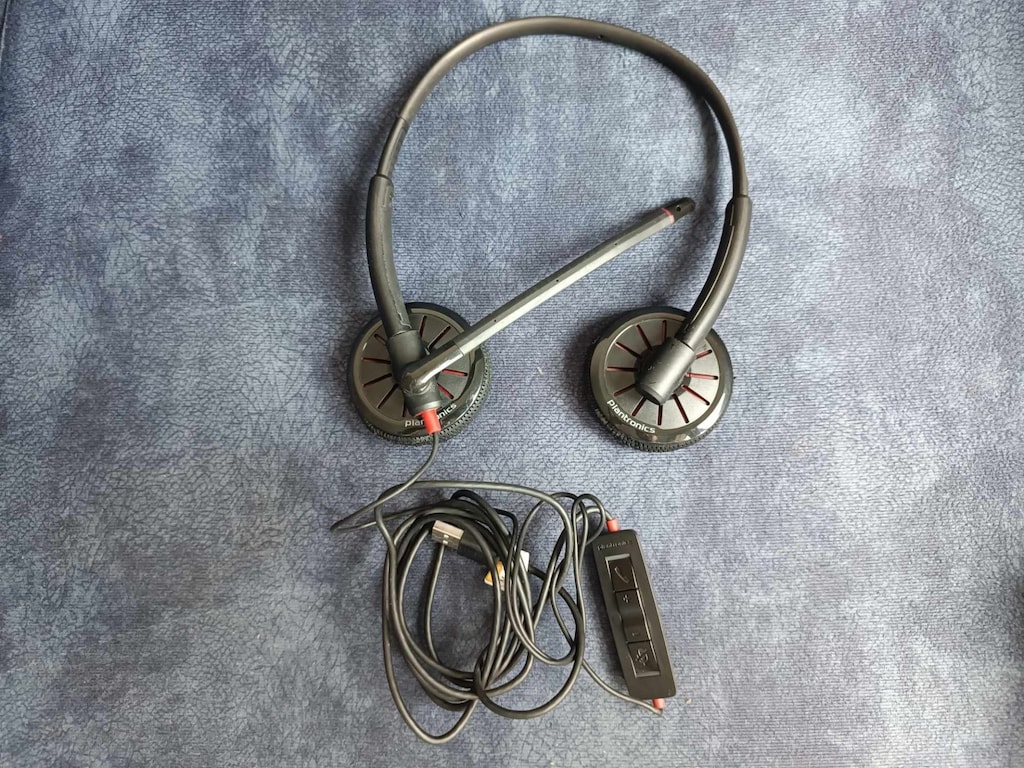 Plantronics Çift Taraflı Taçlı USB Kablolu Kulaklık (Blackwire C325-M)
