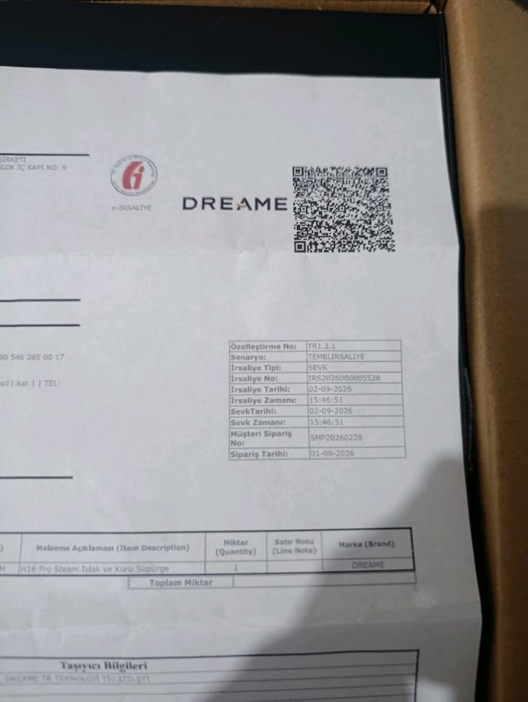 Dreama H16 Pro Islak Kuru kullanılmamış Garantili Süpürge - 4