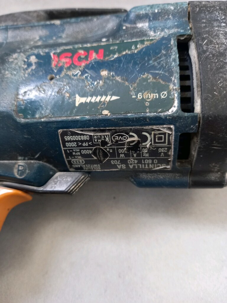 ALÇIPAN VİDALAMA: BOSCH GSR 6-40 TE (SCINTILLA SA) PROFESSIONAL - 2