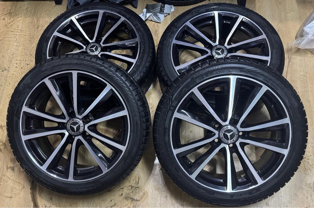 Mercedes jant lastik takimi sifir ayarinda 5x112 18 inç - 2