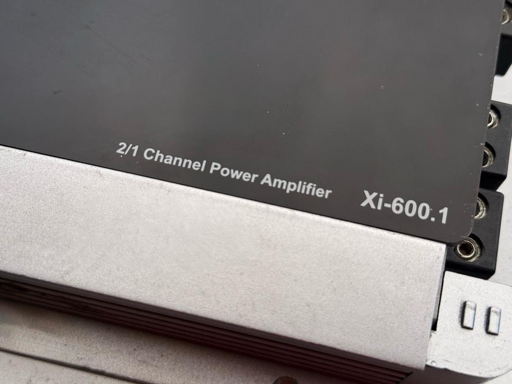 XETEC 600.1 MONO BASS AMFİSİ 600 RMS AMFİ MONO ANFİ 2 KANAL BAS AMFİSİ - 5