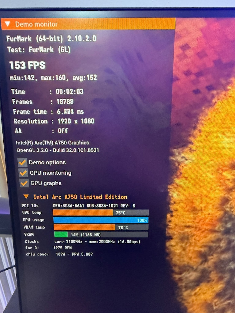 Intel Arc A750 Limited Edition 8GB - 3