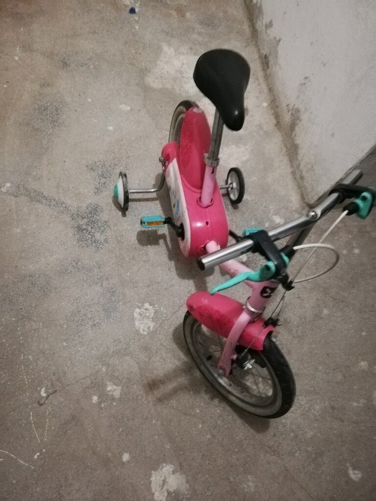 decathlon btwin kız çocuk bisiklet pembe - 6