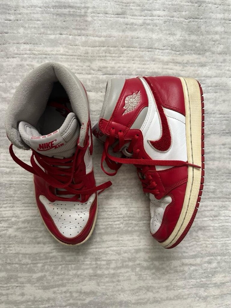 AIR JORDAN 1 RETRO HIGH OG VARSITY RED - 3