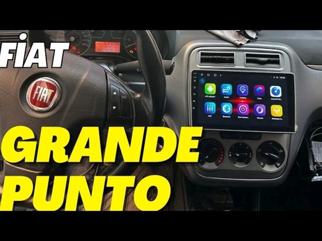 RAVX MULTİMEDYA ŞOOK FİYAT FİAT PUNTO 9İNCH MULTİMEDYA 4GB REM CARPLAY - 4